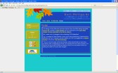 The Layout of the Website karl-philipp.de before June 10th, 2010